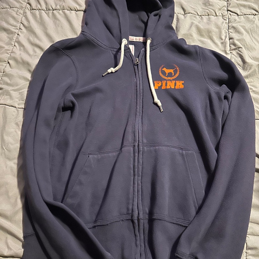 VS Pink Chicago Bears zip up hoodie